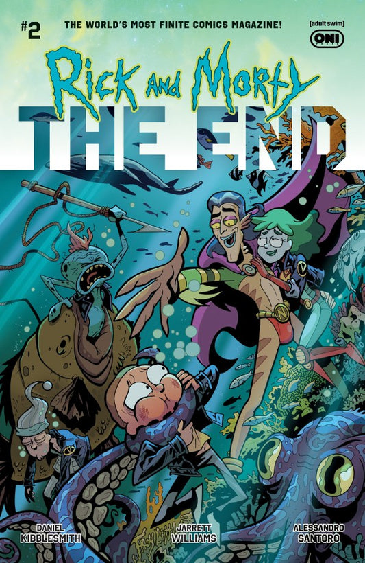 Rick and Morty: The End #2 Cover B Troy Little Variant