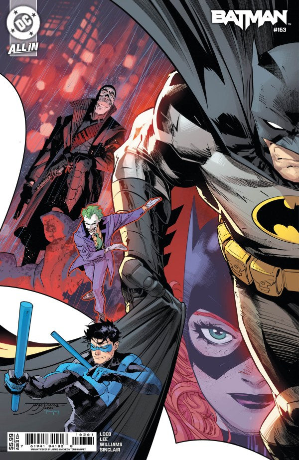 Batman #163 Cover J Jorge Jiménez Connecting Variant