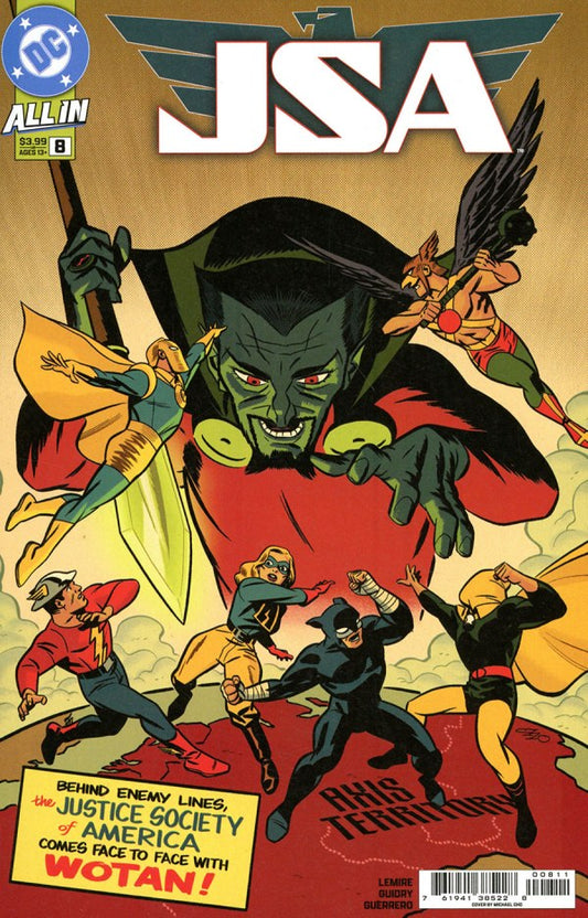 JSA #8 Cvr A by Michael Cho