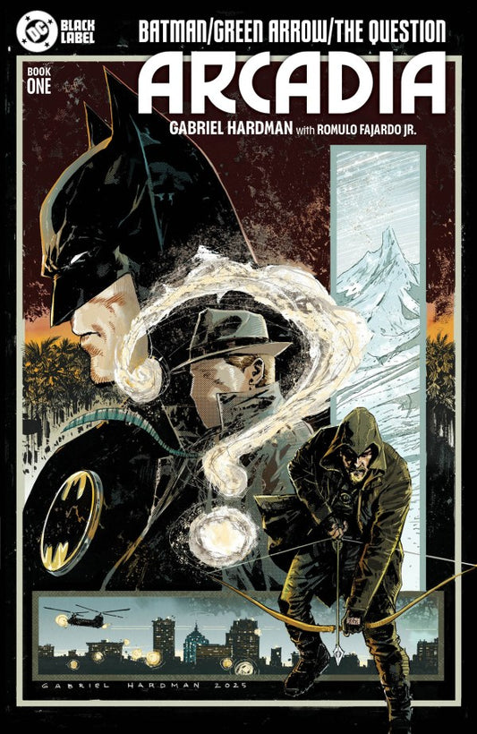 Batman / Green Arrow / The Question: Arcadia #1 cvr A by Gabriel Hardman