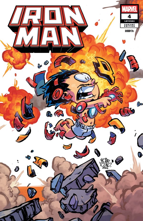 Iron Man #4 Skottie Young Connecting Variant