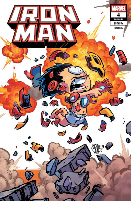 Iron Man #4 Skottie Young Connecting Variant