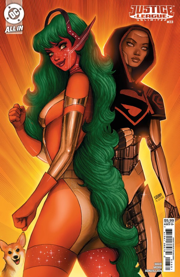 Justice League Unlimited #23 Cover C Nathan Szerdy Variant