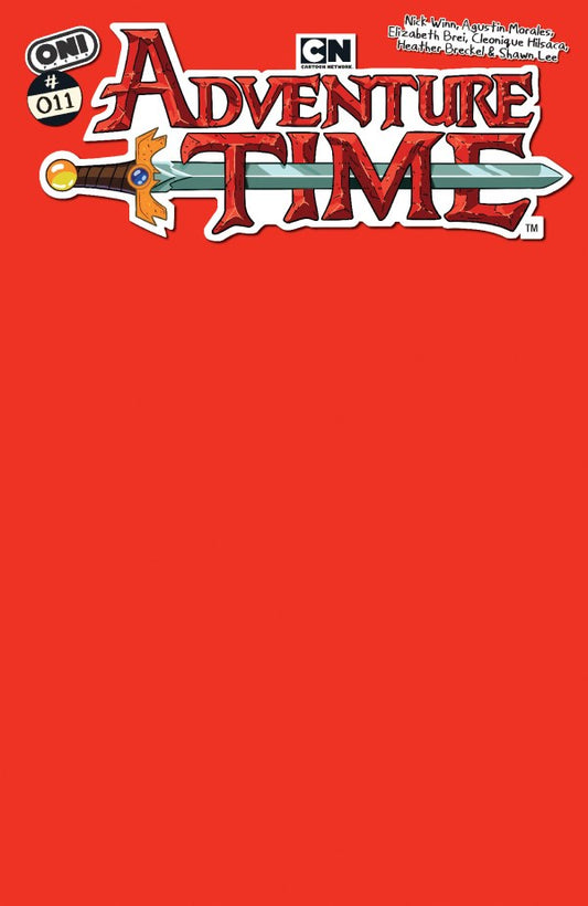 Adventure Time #11 Cover C Flame Princess Red Blank Variant