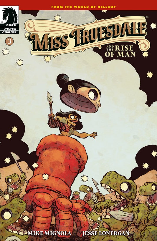 Miss Truesdale and the Rise of Man #3 Cover B Jesse Lonergan Variant