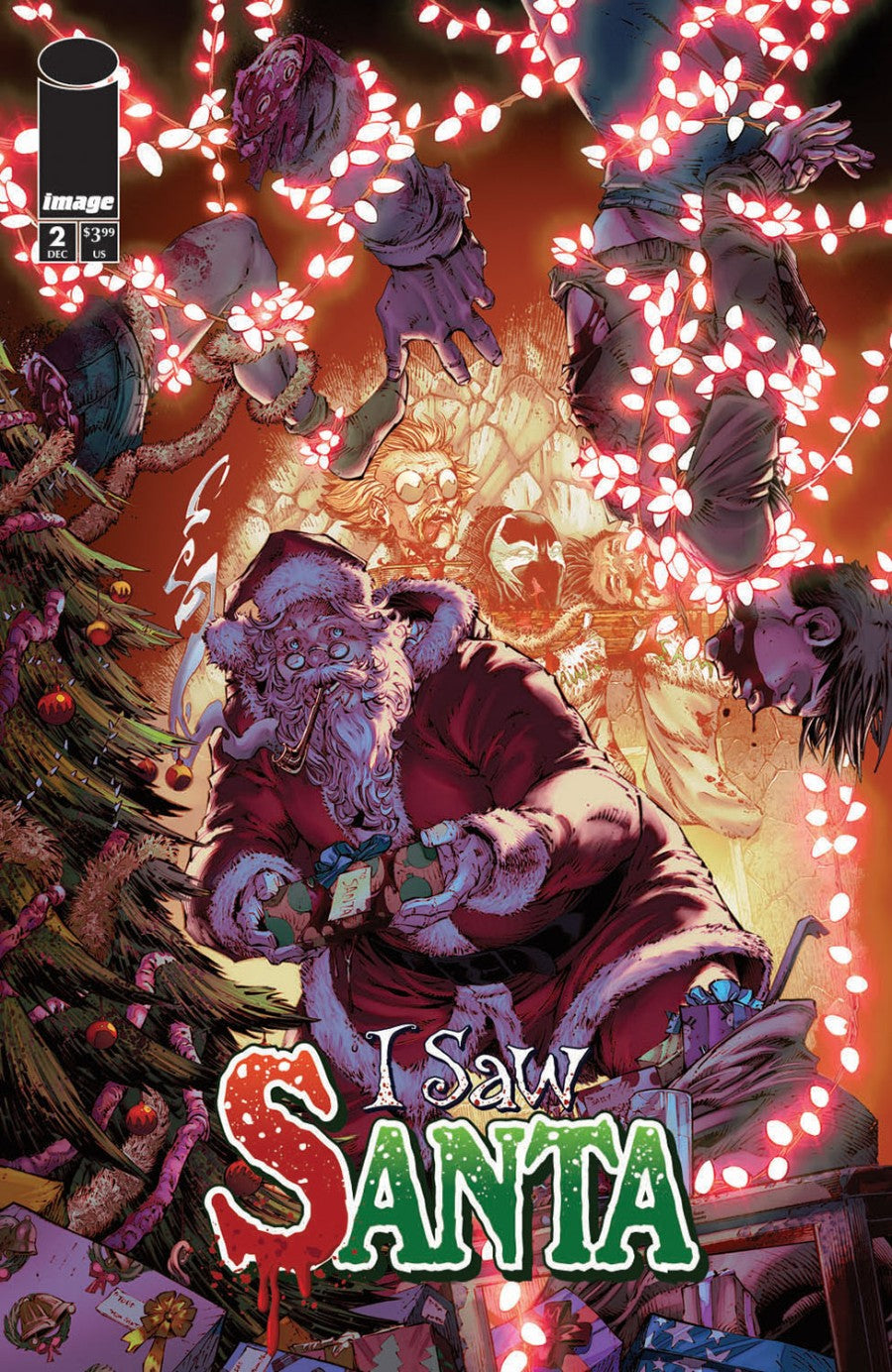 I Saw Santa: A Spawn Universe Christmas Story #2 cvr A by Brett Booth