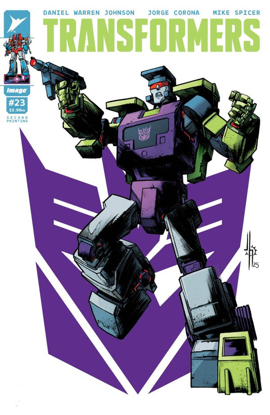 Transformers #23 2nd Printing Jason Howard Hook