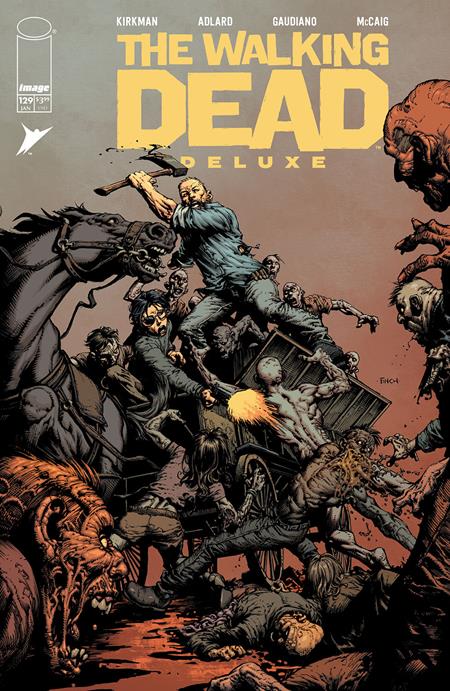The Walking Dead Deluxe #129 cvr A by David Finch