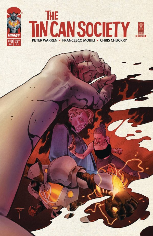 The Tin Can Society #7 Cvr A by Francesco Mobili