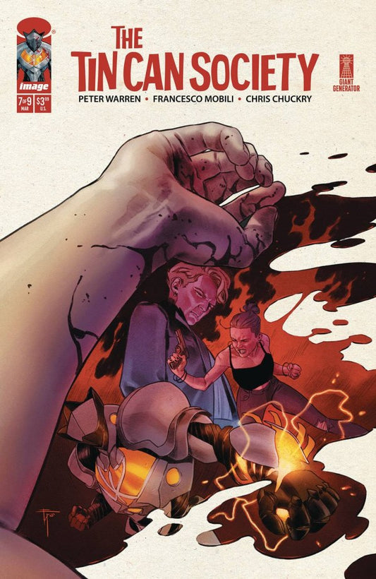 The Tin Can Society #7 Cvr A by Francesco Mobili