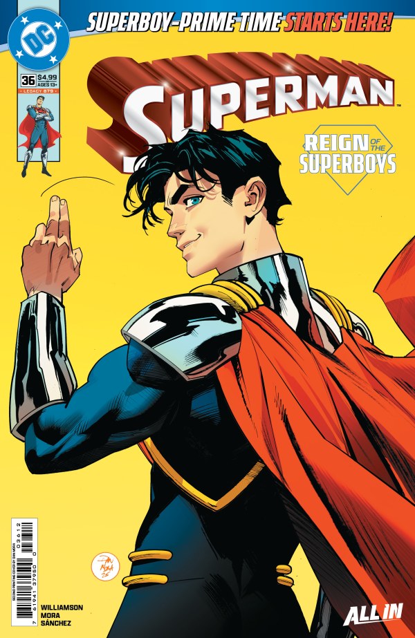 Superman #36 2nd Printing